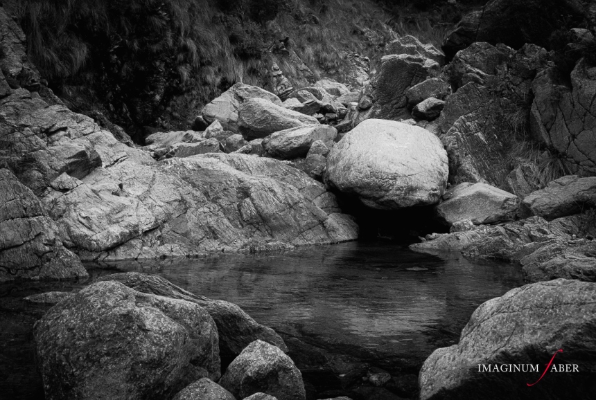 Rocks and Stream, Val Baiarda, Liguria, Italy